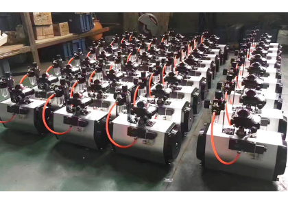 What is the air source triad of the valve actuator?